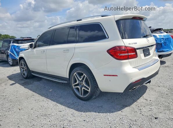 4JGDF7DE5KB232787 2019 MERCEDES-BENZ GLS Белый Задняя левая четверть