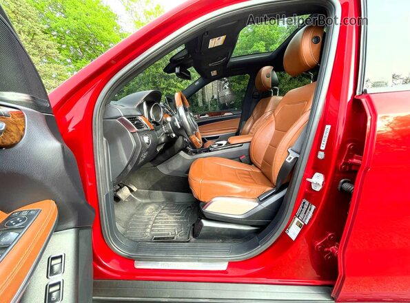 4JGDF7DE6HA787181 2017 MERCEDES-BENZ GLS Red Вид підкапотного простору
