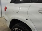 2018 Mercedes-benz Gls 550 4matic White vin: 4JGDF7DE9JB013796 Damage: Right Qtr Molding, Peeling, 3 To 4 Inches