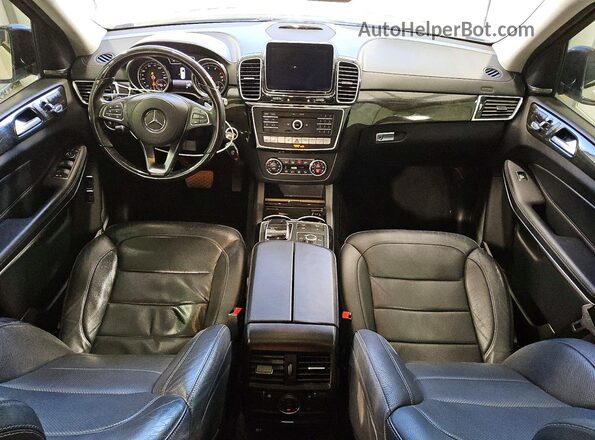 4JGDF7DE9JB013796 2018 MERCEDES-BENZ GLS White Widok deski rozdzielczej