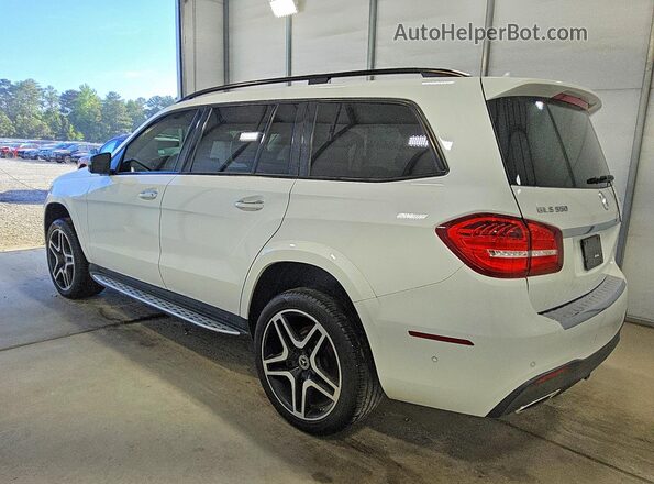 4JGDF7DE9JB013796 2018 MERCEDES-BENZ GLS White Tył lewy