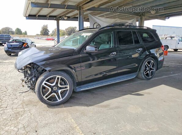 4JGDF7DEXJB143439 2018 MERCEDES-BENZ GLS Black Front left