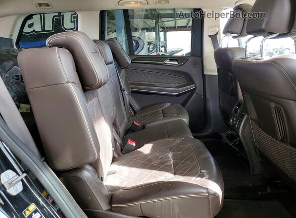 4JGDF7DEXJB143439 2018 MERCEDES-BENZ GLS Black Rear seats view