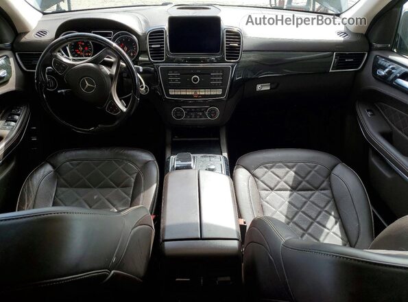 4JGDF7DEXJB143439 2018 MERCEDES-BENZ GLS Black Dashboard view