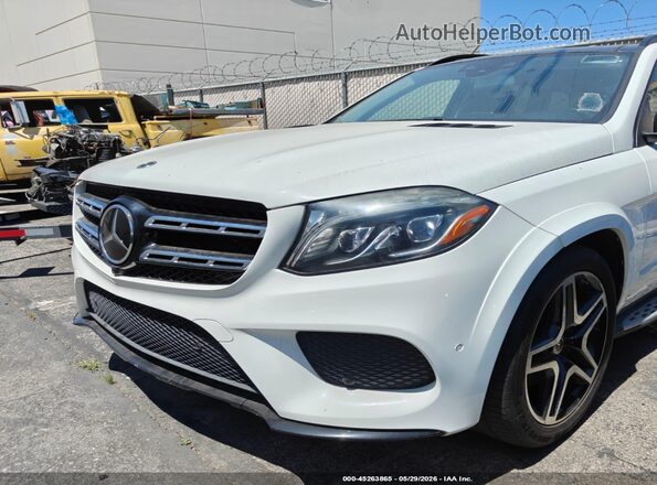 4JGDF7DEXKB198975 2019 MERCEDES-BENZ GLS 550 White Front left