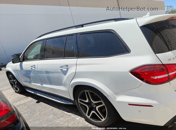 4JGDF7DEXKB198975 2019 MERCEDES-BENZ GLS 550 White Rear left