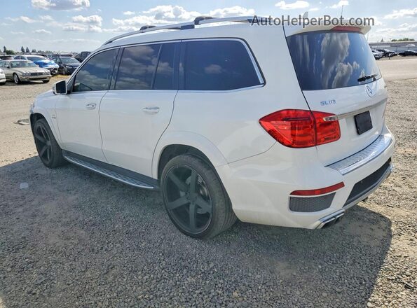 4JGDF7EE3GA670753 2016 MERCEDES-BENZ GL-CLASS White Trasero izquierdo