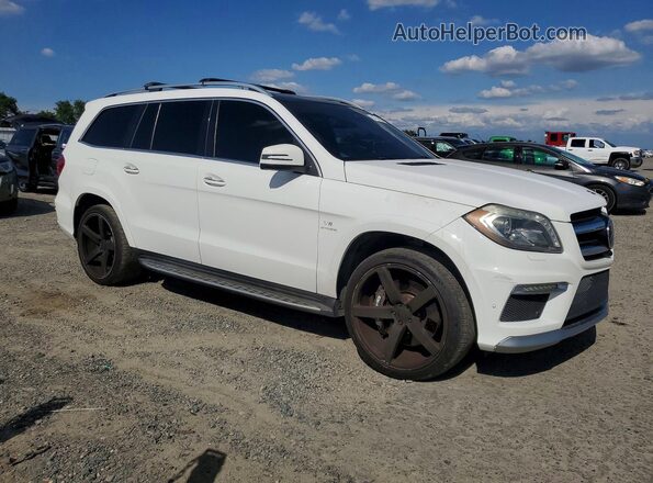 4JGDF7EE3GA670753 2016 MERCEDES-BENZ GL-CLASS White Delantero derecho