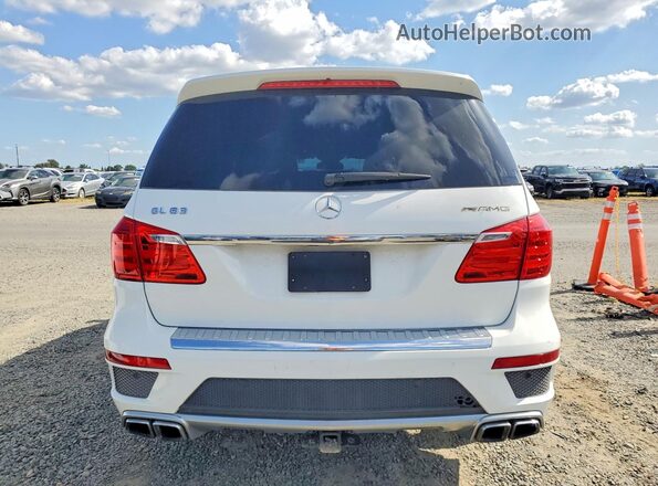 4JGDF7EE3GA670753 2016 MERCEDES-BENZ GL-CLASS White Vista trasera