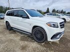 2018 Mercedes-benz Gls 63 Amg 4matic White vin: 4JGDF7FE2JB127491