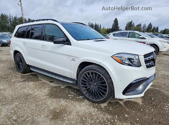 4JGDF7FE2JB127491 2018 MERCEDES-BENZ GLS White Delantero derecho