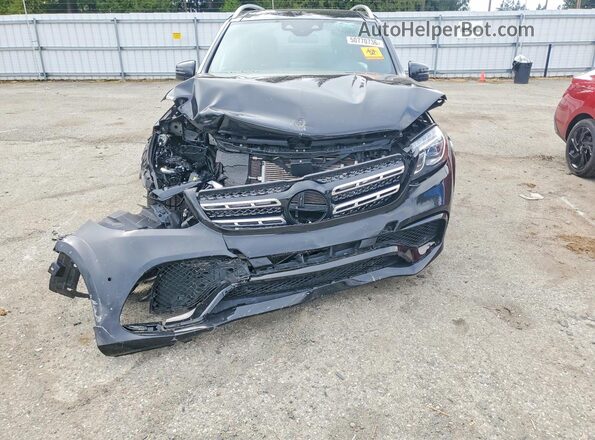 4JGDF7FE4JB050784 2018 MERCEDES-BENZ GLS Черный Вид спереди