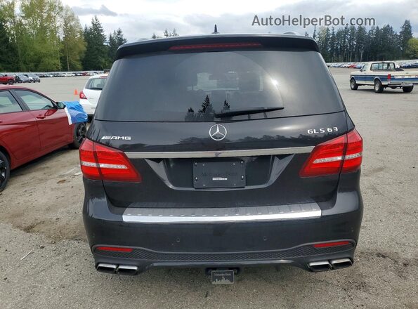 4JGDF7FE4JB050784 2018 MERCEDES-BENZ GLS Черный Вид сзади