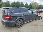 2018 Mercedes-benz Gls 63 Amg 4matic Черный vin: 4JGDF7FE4JB050784