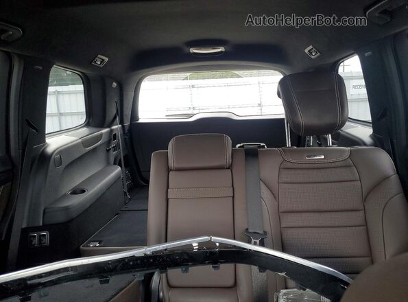 4JGDF7FE4JB050784 2018 MERCEDES-BENZ GLS Черный Вид задних сидений