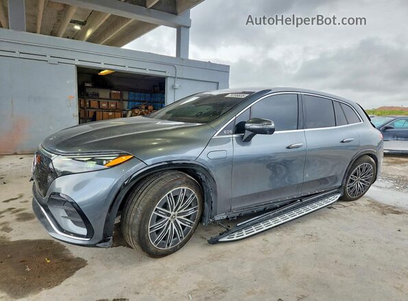 4JGDM2DB3RA032117 2024 MERCEDES-BENZ EQS Серый Передняя левая четверть