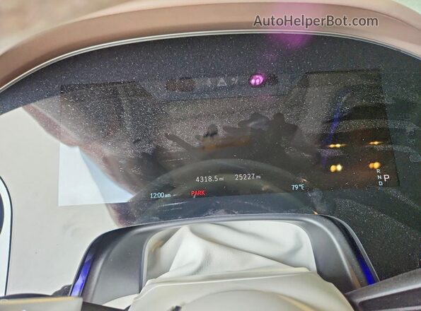 4JGDM2DB3RA032117 2024 MERCEDES-BENZ EQS Серый Вид щитка приборов