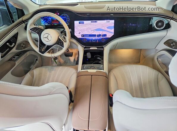 4JGDM2DB3RA032117 2024 MERCEDES-BENZ EQS Серый Вид панели приборов