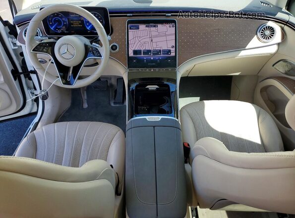 4JGDM2DBXPA012556 2023 MERCEDES-BENZ EQS White Dashboard view