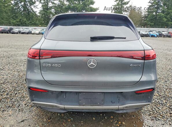 4JGDM2EB5PA001432 2023 MERCEDES-BENZ EQS Gray Հետևի տեսք