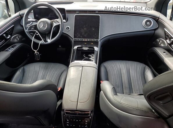 4JGDM2EB5PA028047 2023 MERCEDES-BENZ EQS Black Առջևի վահանակի տեսք
