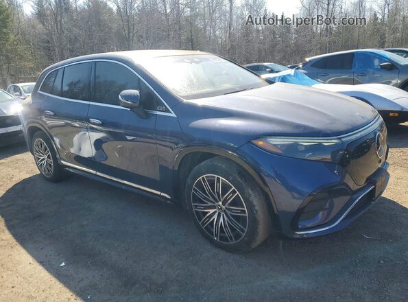 4JGDM4EB9PA001008 2023 MERCEDES-BENZ EQS Blue Przód prawy
