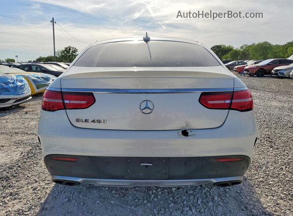 4JGED6EB1GA025710 2016 MERCEDES-BENZ GLE White Vista trasera