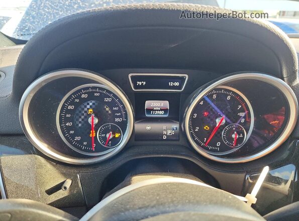 4JGED6EB1HA056179 2017 MERCEDES-BENZ GLE Серый Вид щитка приборов