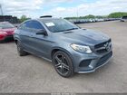 2017 Mercedes-benz Amg Gle 43 Coupe 4matic Gray vin: 4JGED6EB1HA058742