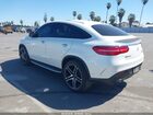 2018 Mercedes-benz Amg Gle 43 Coupe 4matic White vin: 4JGED6EB2JA096020