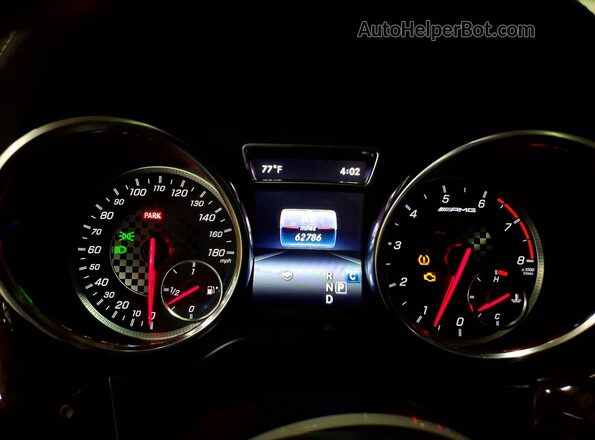 4JGED6EB2KA140826 2019 MERCEDES-BENZ GLE White ხელსაწყოთა პანელის ხედი
