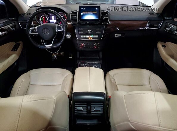 4JGED6EB2KA140826 2019 MERCEDES-BENZ GLE White წინა პანელის ხედი