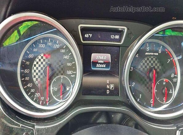 4JGED6EB2KA147842 2019 MERCEDES-BENZ GLE White Widok deski rozdzielczej