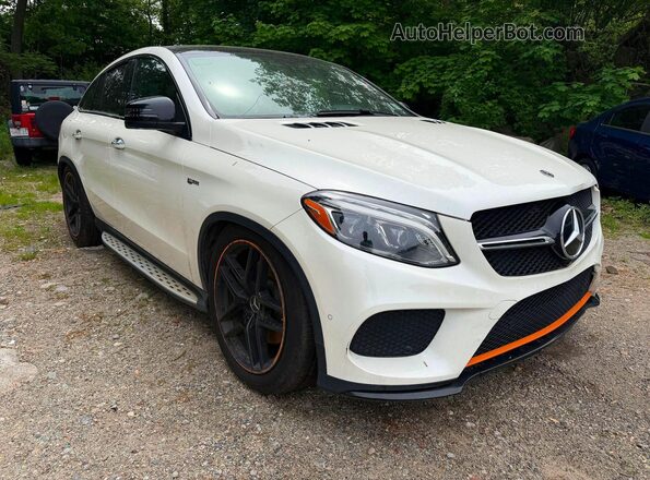 4JGED6EB2KA147842 2019 MERCEDES-BENZ GLE White Przód lewy