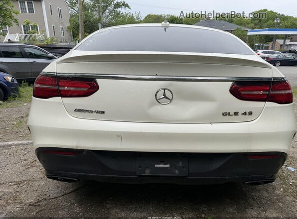 4JGED6EB2KA147842 2019 MERCEDES-BENZ AMG GLE 43 COUPE White Vista frontal