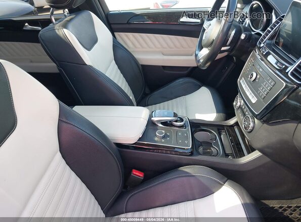 4JGED6EB4GA019450 2016 MERCEDES-BENZ GLE 450 AMG COUPE Синий Вид салона спереди