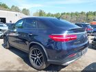 2016 Mercedes-benz Gle 450 Amg Coupe 4matic Синий vin: 4JGED6EB4GA019450