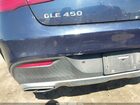 2016 Mercedes-benz Gle 450 Amg Coupe 4matic Синий vin: 4JGED6EB4GA019450