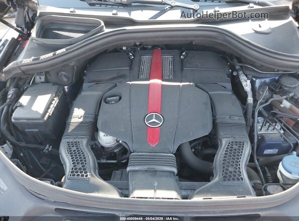 4JGED6EB4GA019450 2016 MERCEDES-BENZ GLE 450 AMG COUPE Синий Вид сзади