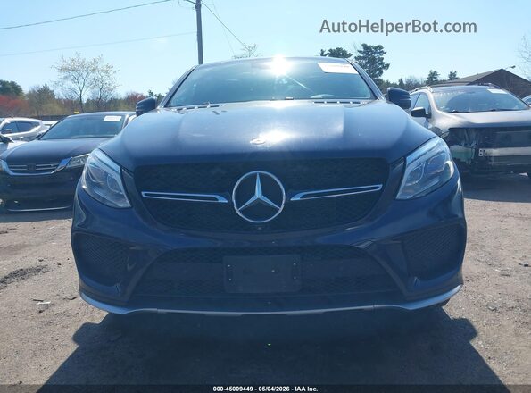 4JGED6EB4GA019450 2016 MERCEDES-BENZ GLE 450 AMG COUPE Синий Вид щитка приборов