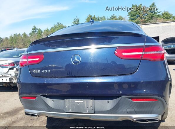 4JGED6EB4GA019450 2016 MERCEDES-BENZ GLE 450 AMG COUPE Синий 