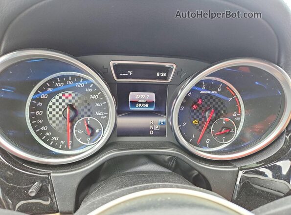4JGED6EB5KA140061 2019 MERCEDES-BENZ GLE Белый Вид щитка приборов