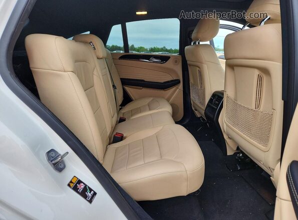 4JGED6EB5KA140061 2019 MERCEDES-BENZ GLE Белый Вид задней части салона