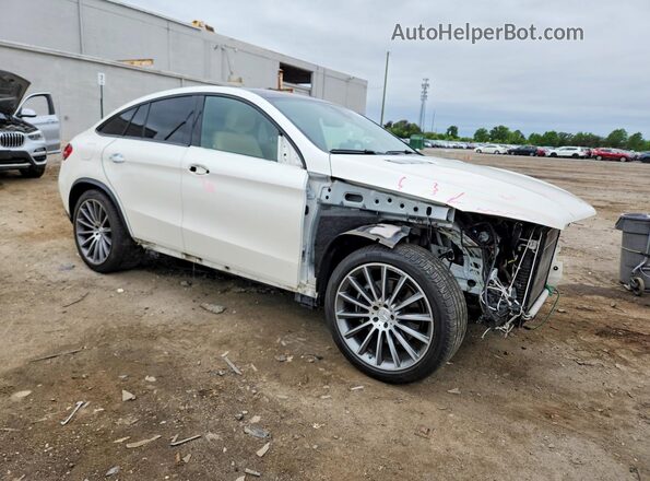 4JGED6EB5KA140061 2019 MERCEDES-BENZ GLE Белый Передняя правая четверть