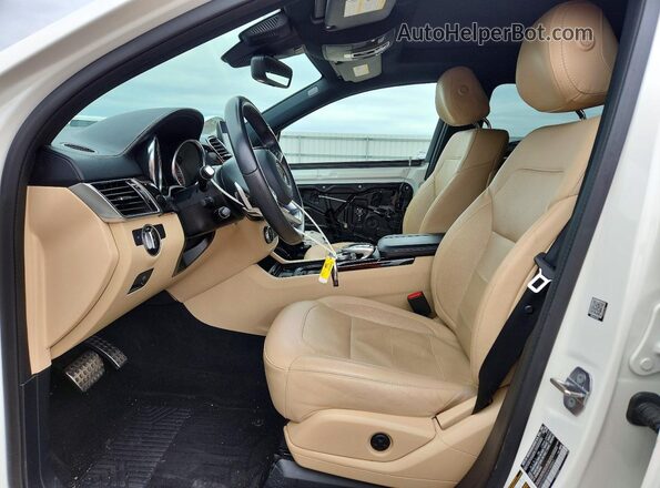 4JGED6EB5KA140061 2019 MERCEDES-BENZ GLE Белый Вид салона спереди