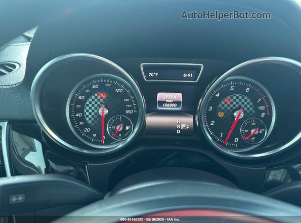 4JGED6EB6GA025301 2016 MERCEDES-BENZ GLE 450 AMG COUPE Black Vista de los asientos traseros