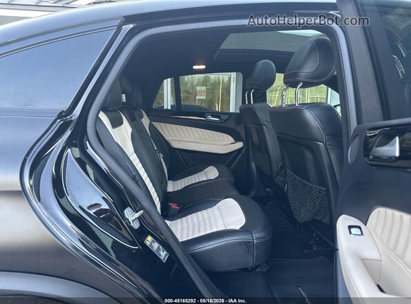 4JGED6EB6GA025301 2016 MERCEDES-BENZ GLE 450 AMG COUPE Black Vista de la etiqueta del VIN
