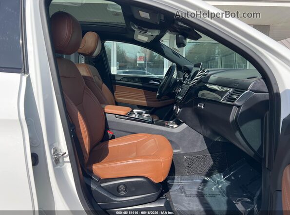 4JGED6EB6KA142806 2019 MERCEDES-BENZ AMG GLE 43 COUPE White Вид салону спереду