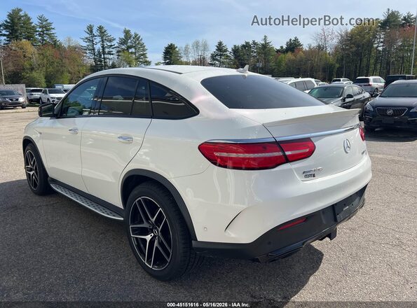 4JGED6EB6KA142806 2019 MERCEDES-BENZ AMG GLE 43 COUPE White Задня ліва чверть