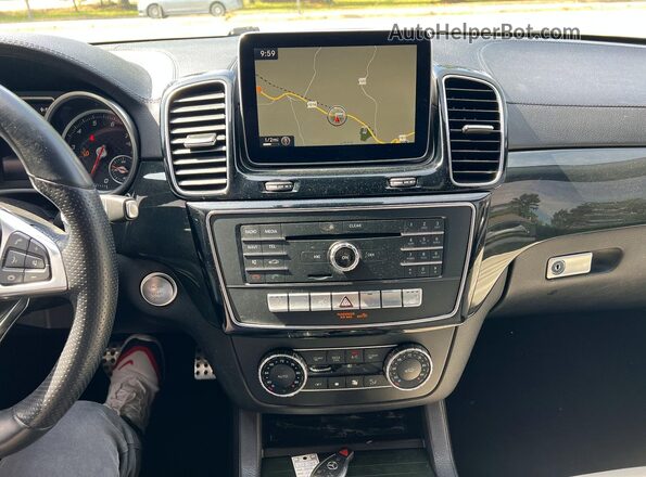 4JGED6EB8GA016793 2016 MERCEDES-BENZ GLE Black Вид задніх сидінь